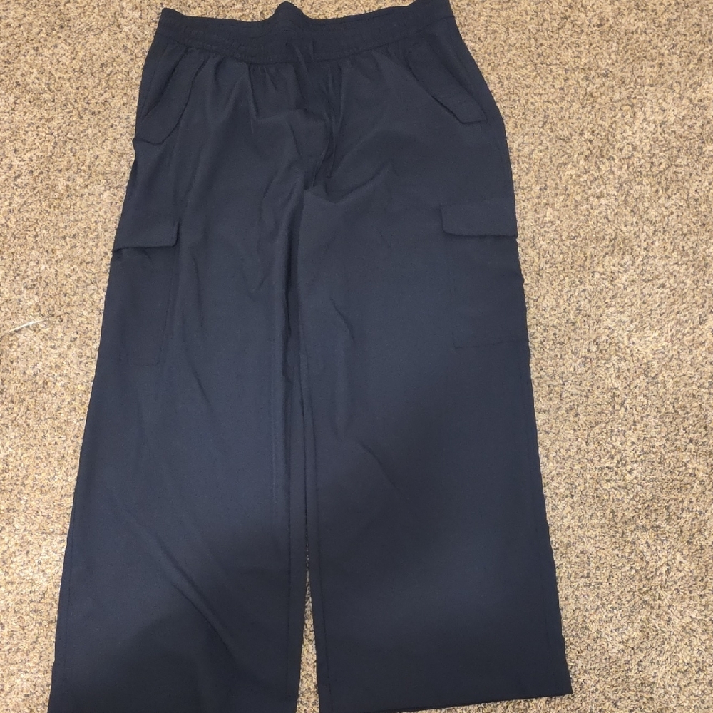 Old Navy Women's Wide Leg Pants - Navy Blue